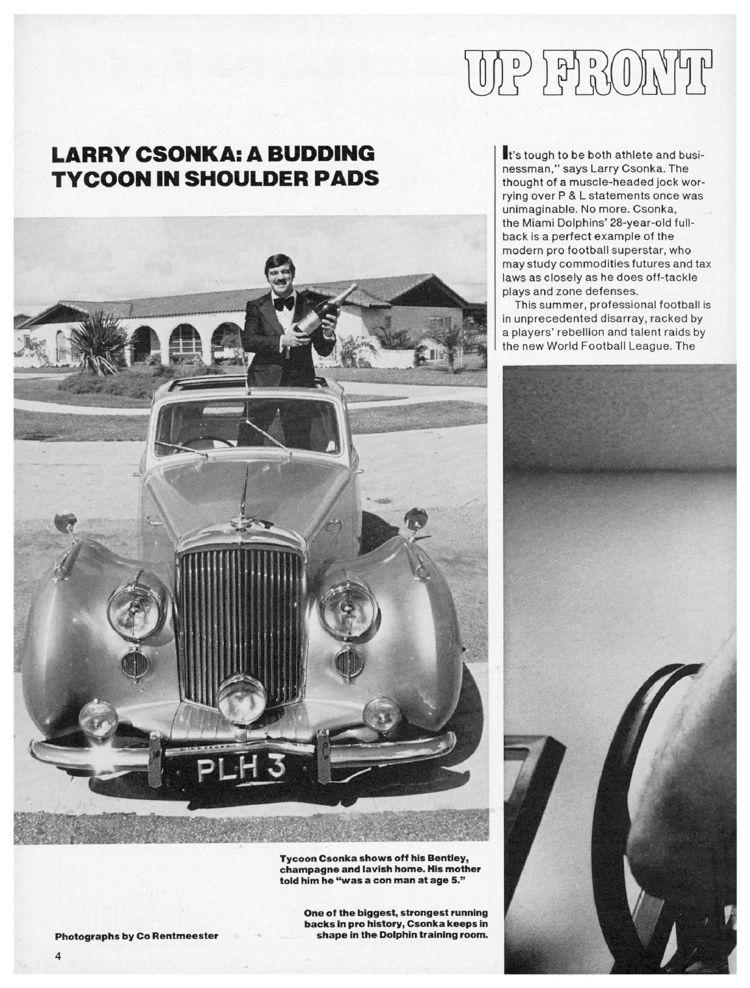 Larry Csonka People Magazine
