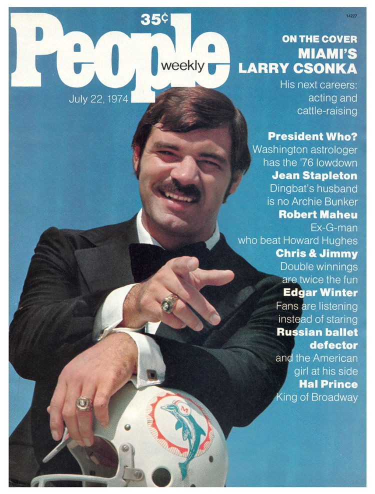 People Weekly Magazine Larry Csonka